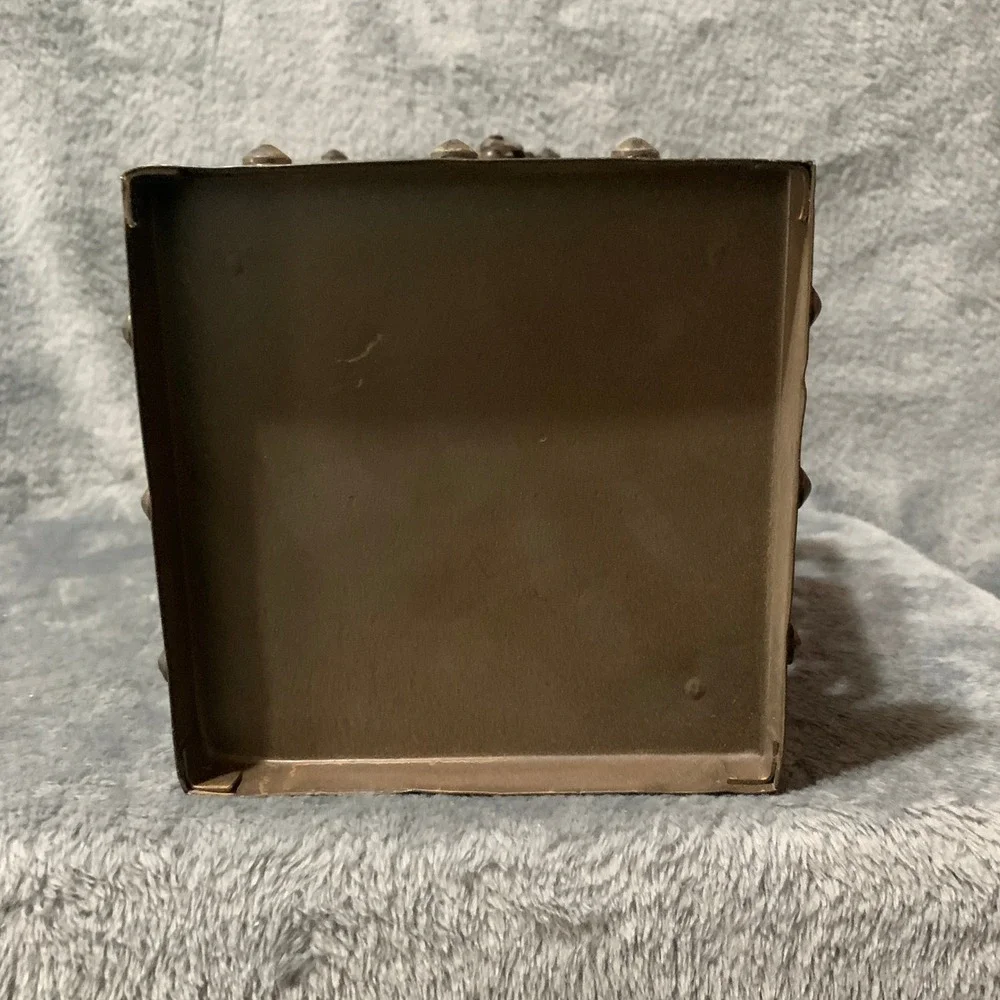 Rustic Metal Horseshoe Texas Star Lantern Western Farmhouse Decor Bronze 13.5in